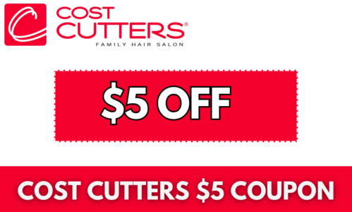 Cost Cutters Coupons $5 Off Printable 2024 (Haircut Coupon)