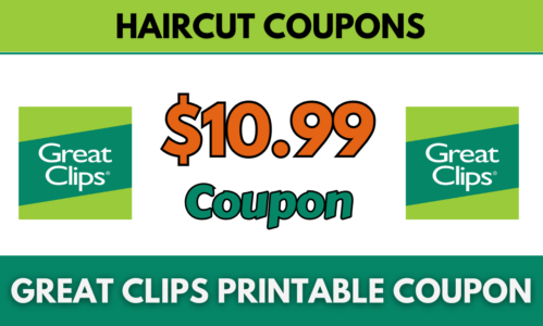 Get Great Clips $10.99 Coupon For Haircut