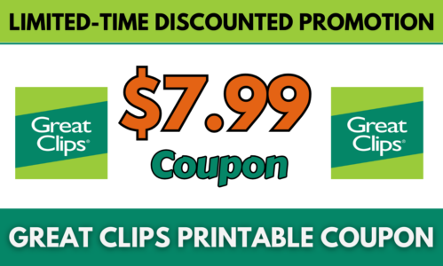 Great Clips $7.99 Coupon