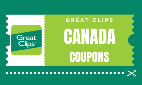 Banner Showing Great Clips Coupons Canada