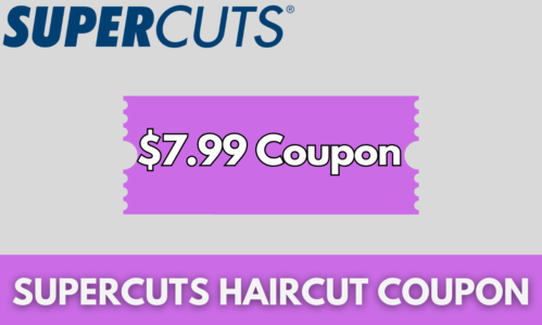 Supercuts $7.99 Coupon